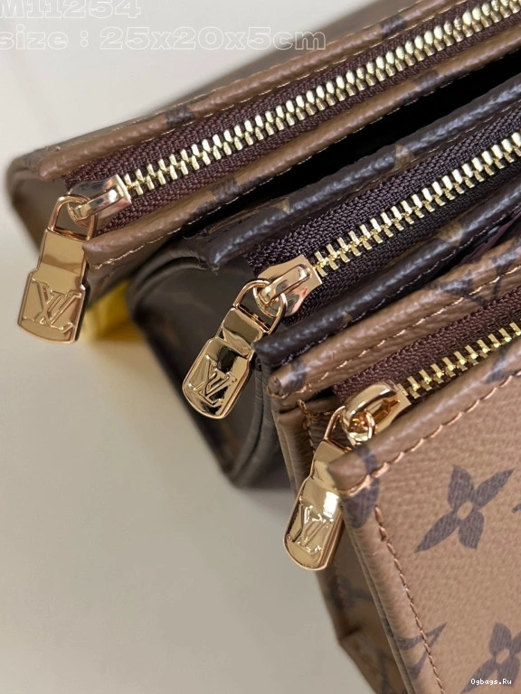 VUITTON Toilet Pouch-25*20*5.5cm LOUIS Trio 0320